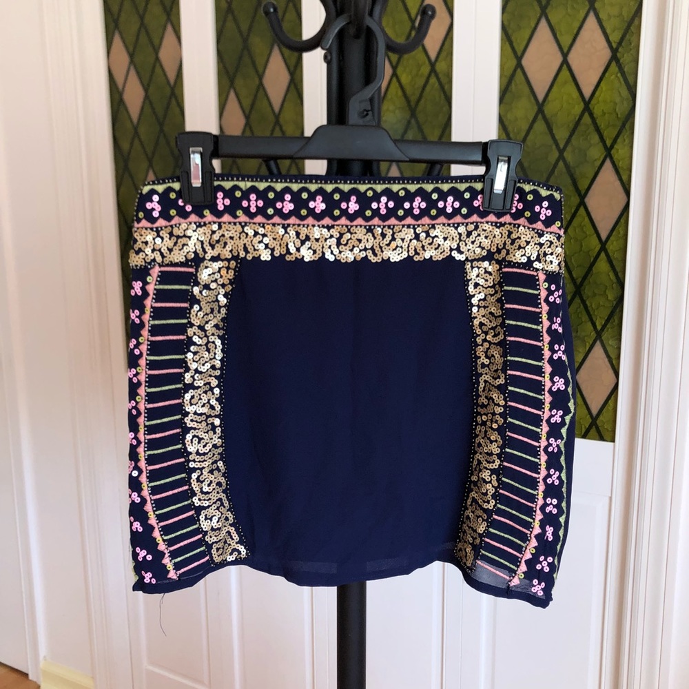 NWT Francesca’s Sequin Skirt